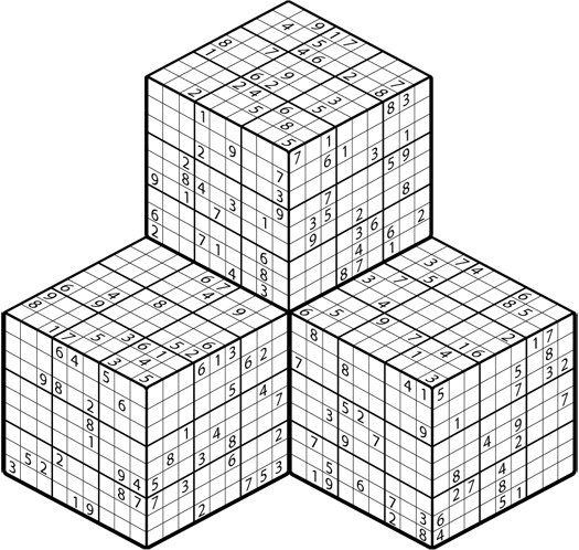 Sudoku 3D PDF